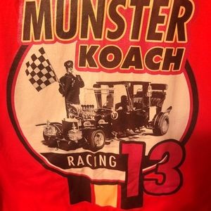 BRAND NEW 2XL MUNSTERS KOACH RACING T SHIRT